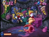 une photo d'Ã©cran de Rayman (Playstation) sur Sony Playstation